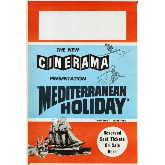 Mediterranean Holiday Movie Poster Print (27 x 40)