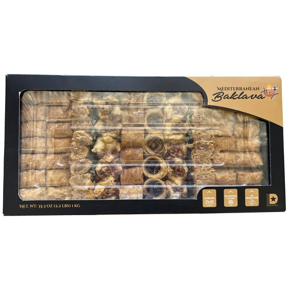 Mediterranean Honey Baklava (35.3 Ounce)