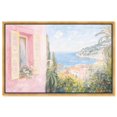 thumbnail image 1 of Mediterranean Pink Canvas Spring Color Prints by Art Remedy, Gold Frame, 36 x 24, 1 of 7