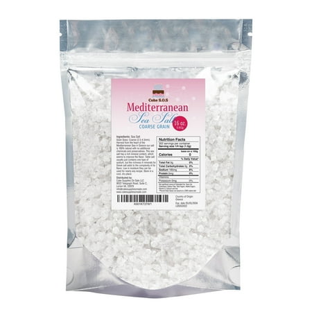 Mediterranean Sea Salt, Coarse Grain 1 lb.