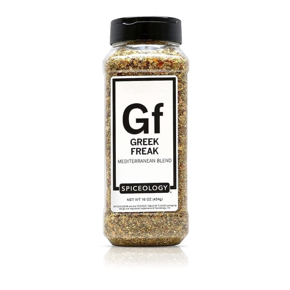 Spiceology Greek Freak Mediterranean Seasoning, 16 Ounces