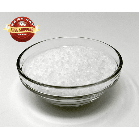 Mediterranean sea salt coarse grain organic crystals pure natural 16 oz, 1 lb