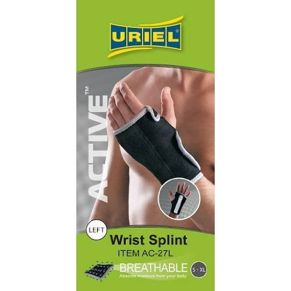 Meditex Uriel Active Adjustable Wrist Splint, Left, 1 Count