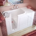 thumbnail image 1 of Meditub 3053La 53" Fiberglass Air Walk In Tub For Alcove Installations - White, 1 of 5