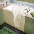 thumbnail image 1 of Meditub 3054Ra 54" Acrylic Air Walk In Tub For Alcove Installations - Off White, 1 of 4