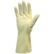 Medium, 18 Mil, Amber, Unlined Latex Canner Glove 1 Dozen