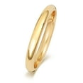 thumbnail image 1 of Medium 18k Gold 2.5mm Court Comfort Men/Women Wedding Band/Ring, 1 of 1