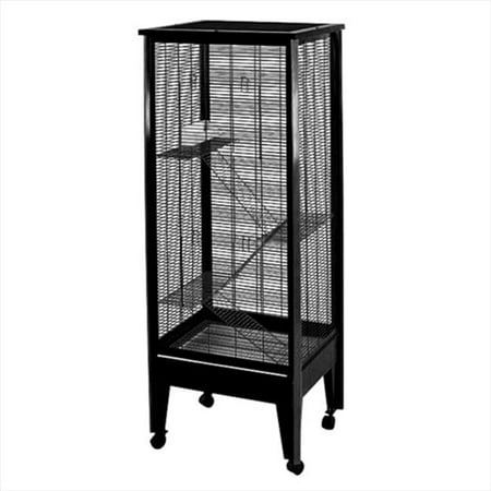 Medium - 4 Level Small Animal Cage on Casters-Material:Metal