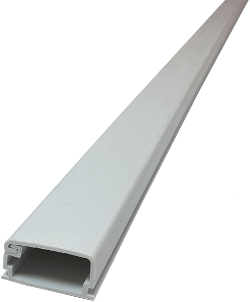 Medium 5 Foot Latching Surface Cable Raceway - Channel Size: 0.75