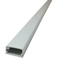 thumbnail image 1 of Medium 5 Foot Latching Surface Cable Raceway - Channel Size: 0.75"W x 0.4"H - 1 Stick - White, 1 of 1