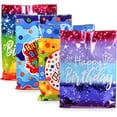 thumbnail image 1 of FIZZPOP Medium(6.7 * 9.8inch) Happy Birthday Party Favor Bags 40 Pcs, Plastic Goodie Bags Bulk for Kids Baby Girls & Boys, 1 of 6
