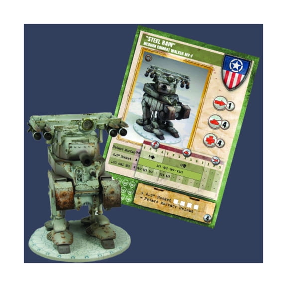 Dust Studio Medium Assault Walker - Steel Rain, Zverograd Pattern (Premium Edition) New