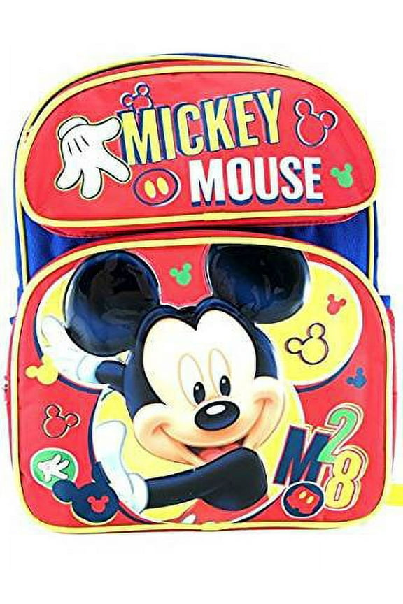 Medium Backpack - Disney - Red 3D 14 New 106492