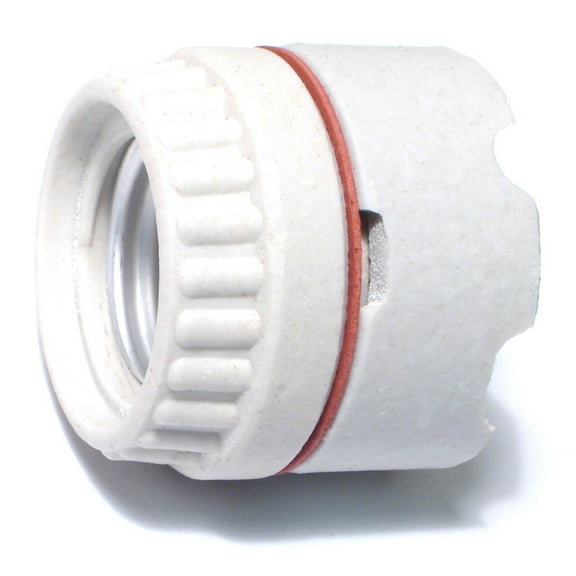 Medium Base Porcelain 2-Piece Keyless Sockets (2 pcs.)