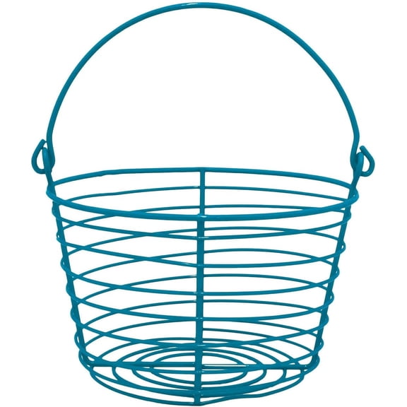Medium  Basket (Turquoise) Holds 3 Dozen (36) s | Coated Metal  Basket | Will Not Leave Marks on s and Easy to Clean | Shape Allows Air for Fast Cooling and Drying