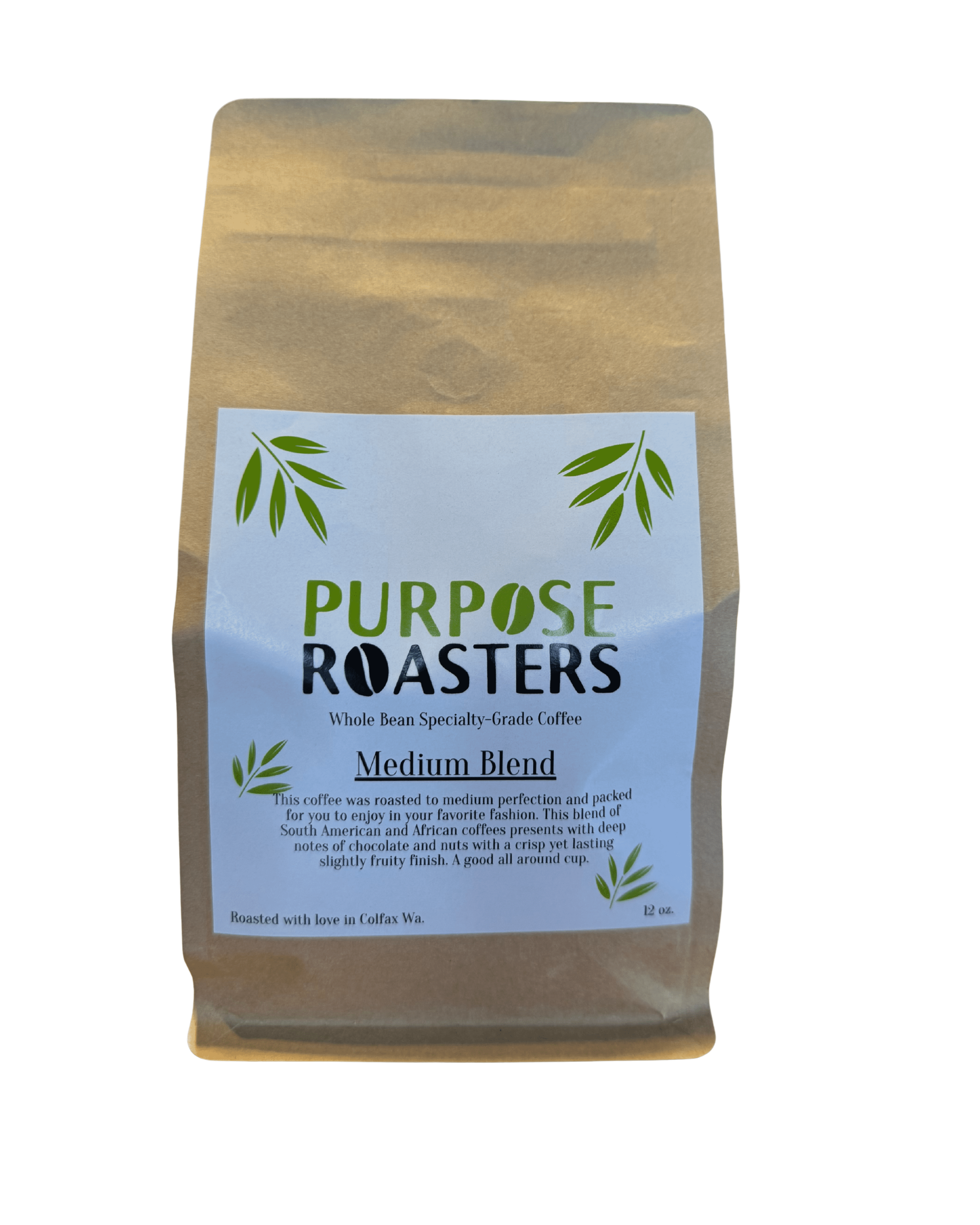 Medium Blend Whole Bean Specialty-Grade Arabica Coffee