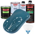 thumbnail image 1 of Medium Blue Premium Quart Kit Low VOC URETHANE BASECOAT Car Auto Body Paint Kit, 1 of 4
