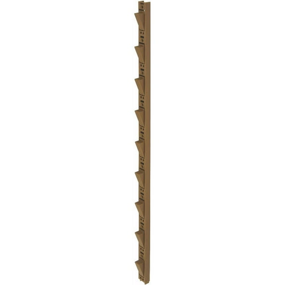 Medium Brown 24 in. Shelf Support (4 Pack)