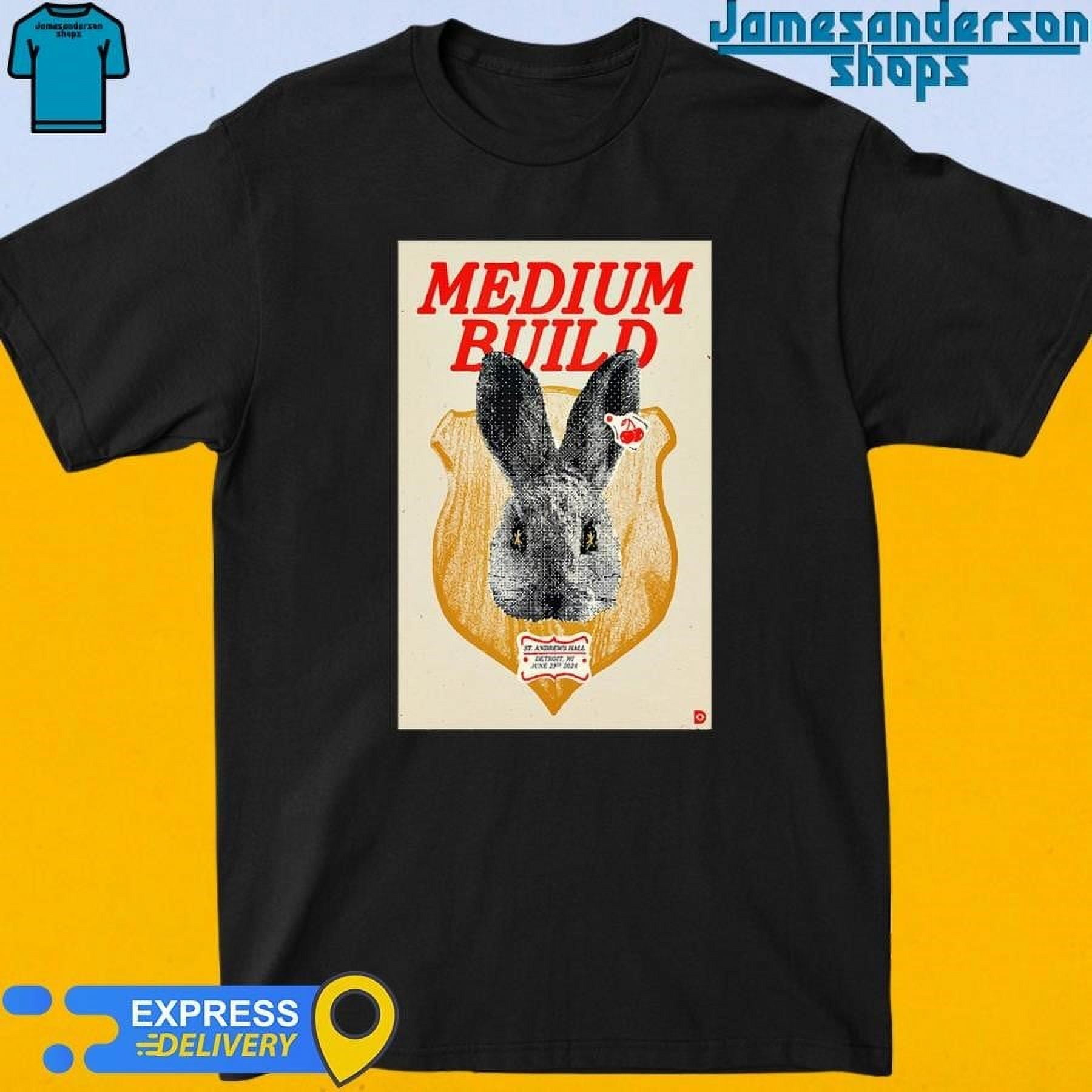 Medium Build Saint Andrews Hall In Detroit Mi June 29 2024 Poster Shirt