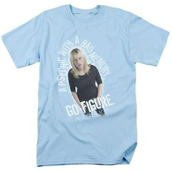 Medium CBS TV Series Go Figure Adult T-Shirt Tee