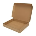 thumbnail image 1 of Medium Cardboard Mailing Box for Packaging, Brown Corrugated Shipping for Small Business, Easy Assembly, Lightweight for Books, Toys, Stationery, 1* (32X26X5 Cm) Airplane Box, 1 of 8