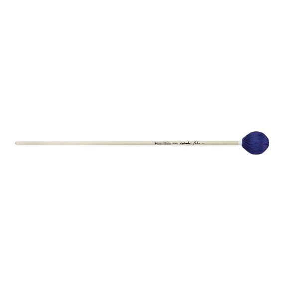 Medium Clear Articulation Rhapsody Marimba Mallets, Purple Yarn - Birch