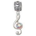 thumbnail image 1 of Medium Clef with AB Crystal - Walk With Jesus Charm Bead, 1 of 1