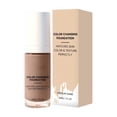 thumbnail image 1 of Medium Deep Tone Color Changing Foundation, Warm, Waterproof, Non Greasy, Long Lasting, 30ml, 1 of 9