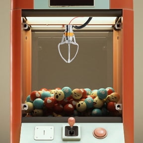 Medium Doll Claw, Claw Machine Claw Replacement, 6.3 Inch Opening, Universal for Arcade Crane Game