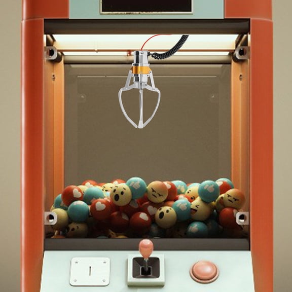 Medium Doll Claw, Claw Machine Claw Replacement, 6.3 Inch Opening, Universal for Arcade Crane Game