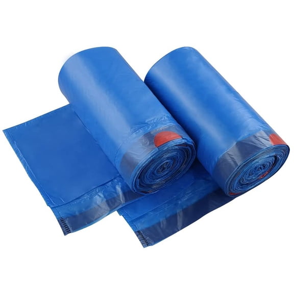 Medium Drawstring Garbage Bags, 8 Gallon, 110 Count/ 2 Rolls