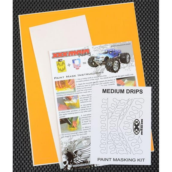 Medium Drips Paint Mask