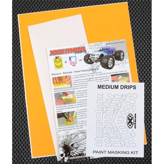 Medium Drips Paint Mask