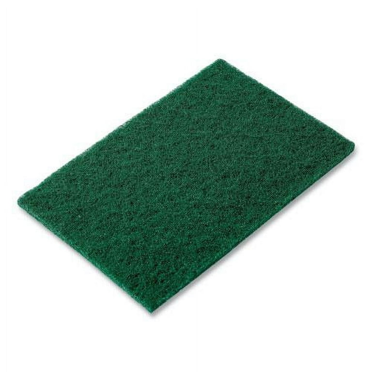 Medium-Duty Scouring Pad, 6 x 9, Green, 10 Pads/Pack, 6 Packs/Carton Medium-Duty Scouring Pad, 6 x 9, Green, 10 Pads/Pack, 6 Packs/Carton