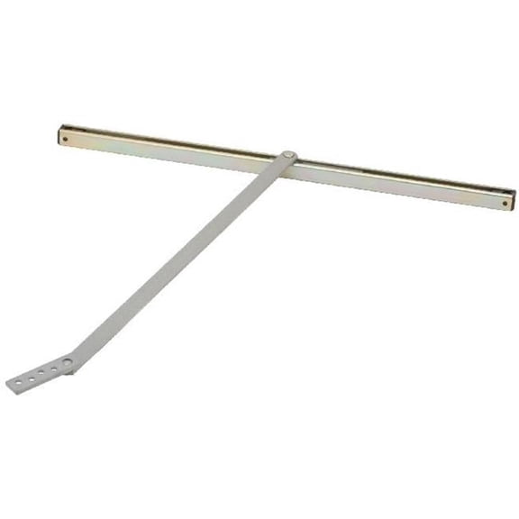 Medium Duty Size 3 Concealed Satin & Stainless Steel Overhead Stop