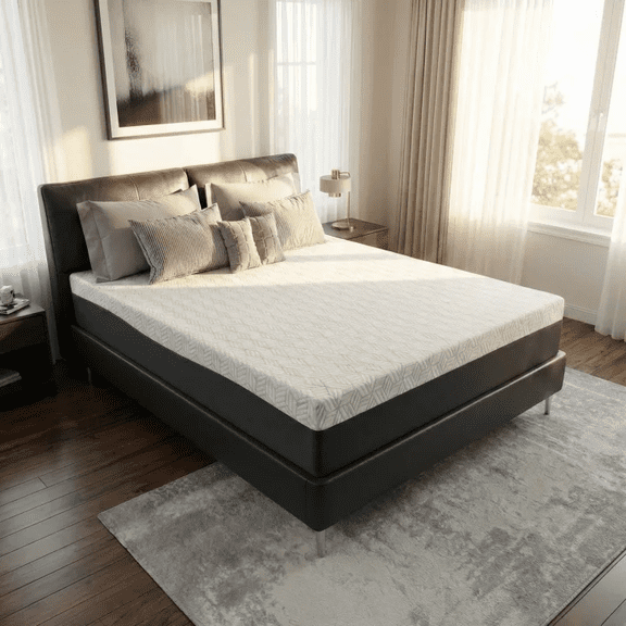 Medium Firm 12-Inch Full Memory Foam Mattress with Gel Infusion, Cooling, CertiPUR-US, Pressure Relief for Back Pain