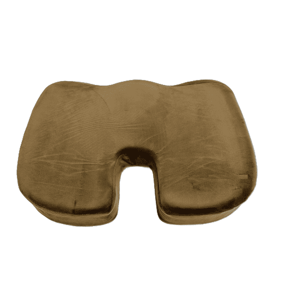 Bookishbunny Medium Firm Memory Foam Coccyx Seat Cushion Support Pillow Sciatica Pain Relief Car Office Chair