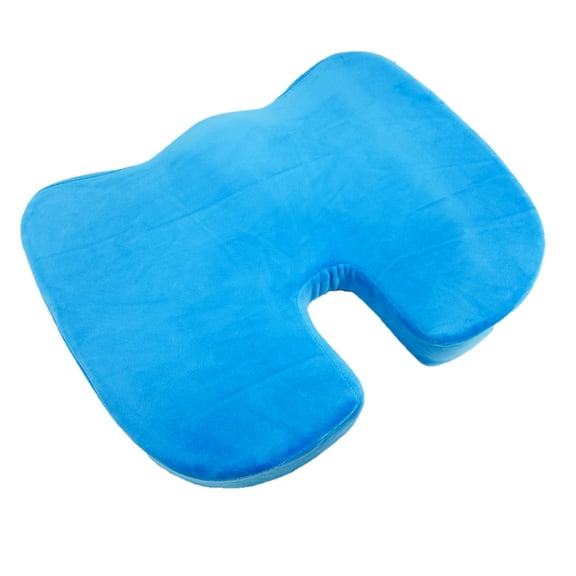 Bookishbunny Temperature Proof Memory Foam Coccyx Seat Cushion Support Pillow Sciatica & Pain Relief Car Office Chair