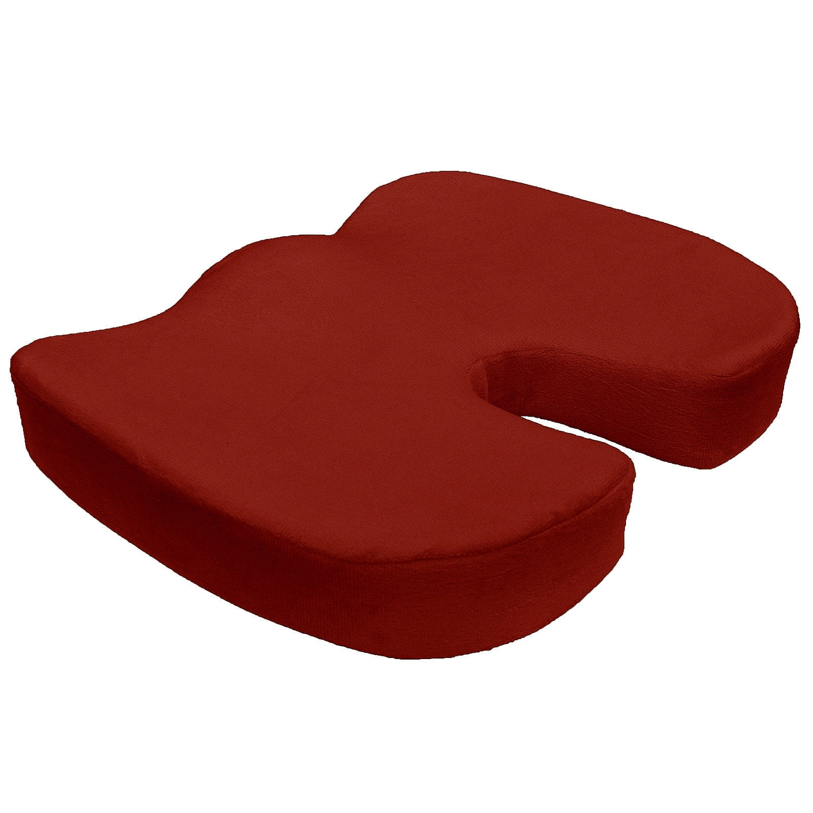 Deluxe Comfort Coccyx Orthopedic Memory Foam Tailbone Support Great For Car Or Office Seat Cushion Dark Blue Walmart