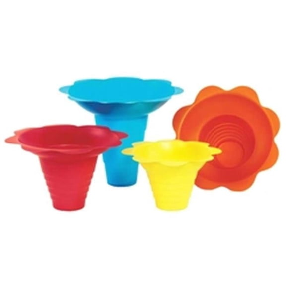 Medium Flower Drip Tray Cups - Multicolor