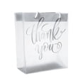 thumbnail image 1 of Medium Frosted Thank You Gift Bags, Party Supplies, Wedding, 12 Pieces, 1 of 1
