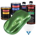 thumbnail image 1 of Medium Green Metallic Quart URETHANE BASECOAT CLEARCOAT Car Auto Body Paint Kit, 1 of 6