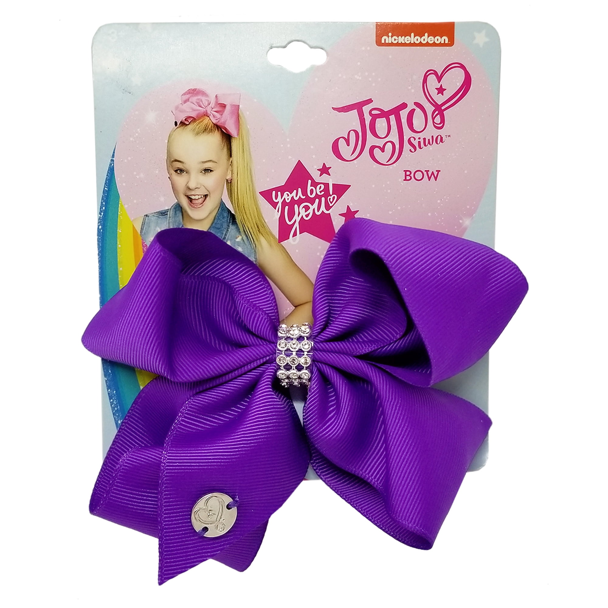 Medium Hair Bow (Purple)