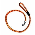 thumbnail image 1 of Medium Hand Woven Dog Leash - Orange Yellow, 1 of 1