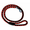 thumbnail image 1 of Medium Hand Woven Dog LeashRed Black, 1 of 1