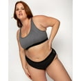 thumbnail image 1 of Medium Impact Wireless Sports Bra - Charcoal, 1 of 8