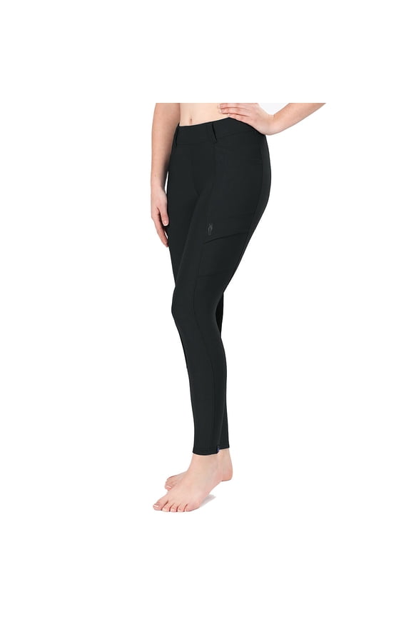Medium Irideon Kids Issential Horse Riding Cargo Tight Black