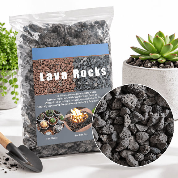 Medium Lava Rock 5lbs Volcanic Stonese In Fireplace Fire Pit Or Bowl Rocks For Indoor Outdoor Gas Propane Fires And Decorative La