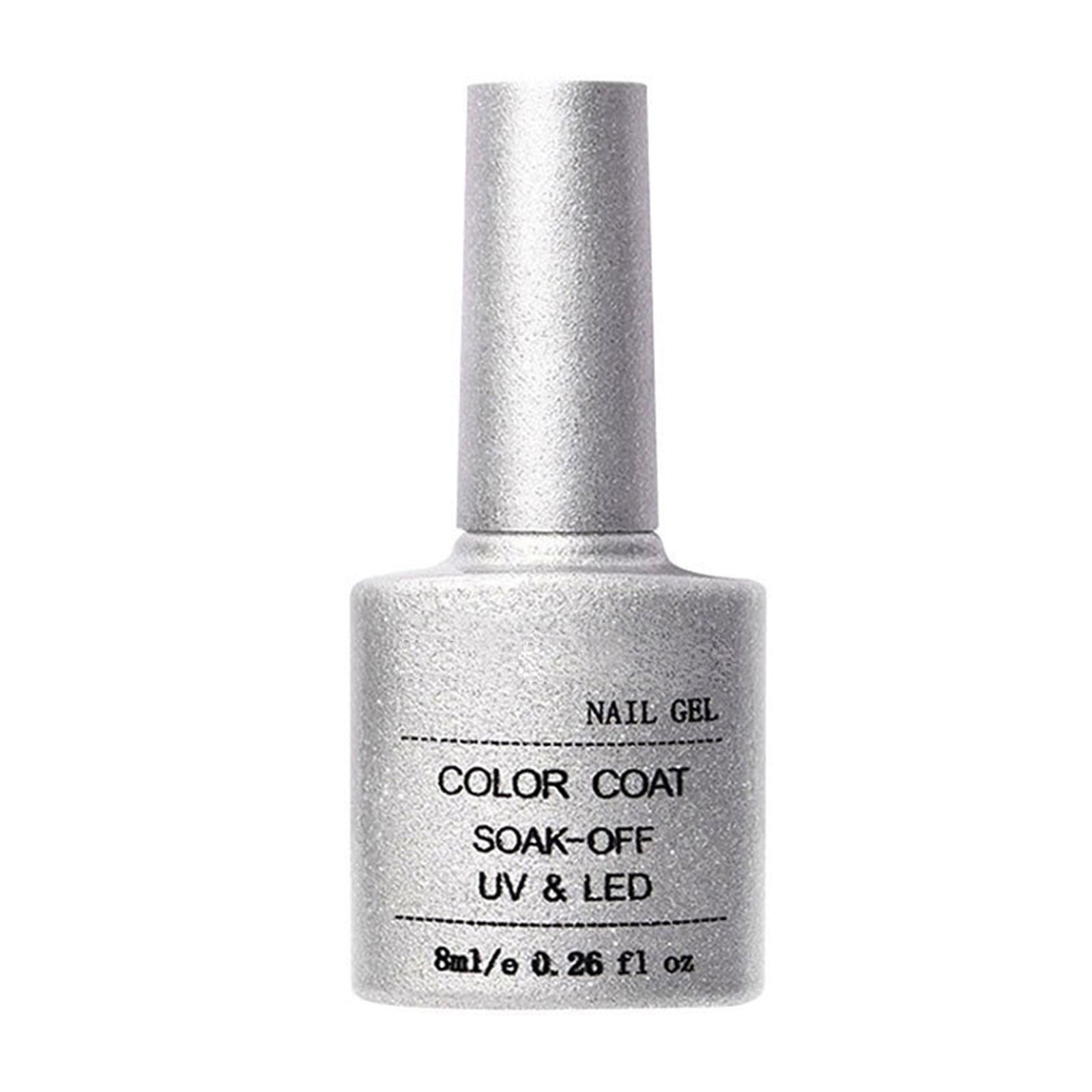 Medium Length on Nails Glow In The Dark Nail Gel Top Coat Set Glow In