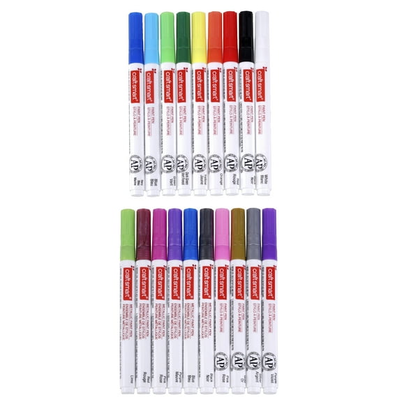 Medium Line Paint Pen Set by Craft Smart 24ct